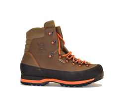 SCARPONE MONTANA 546 HVN  MARRONE RED FLUO VIBRAM