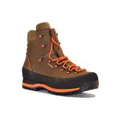 SCARPONE MONTANA 546 HVN  MARRONE RED FLUO VIBRAM